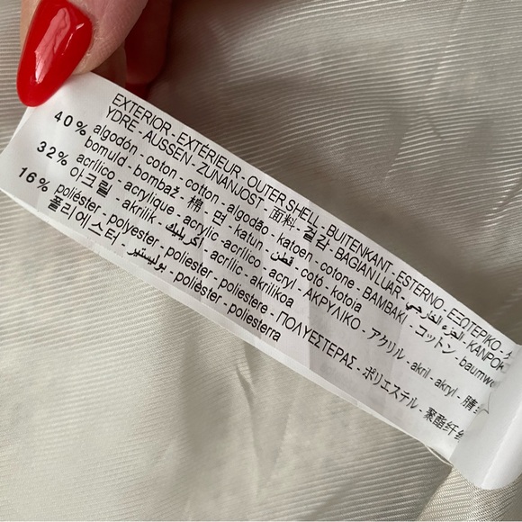 ZARA Double Breasted Relaxed Tweed Blazer - Picture 10 of 13